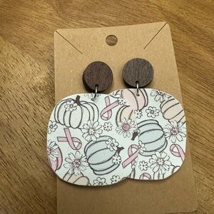 5/$10 Floral pumpkin‎ Patterned Earrings